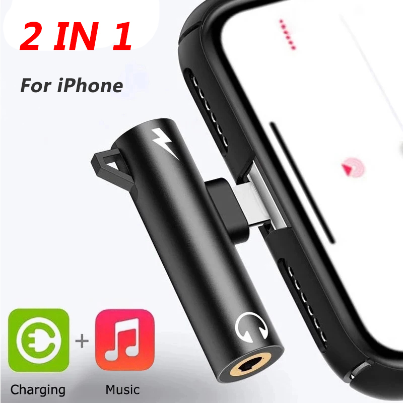 Earphone Splitter Jack - Splitter adattatore 2 in1 per iPhone