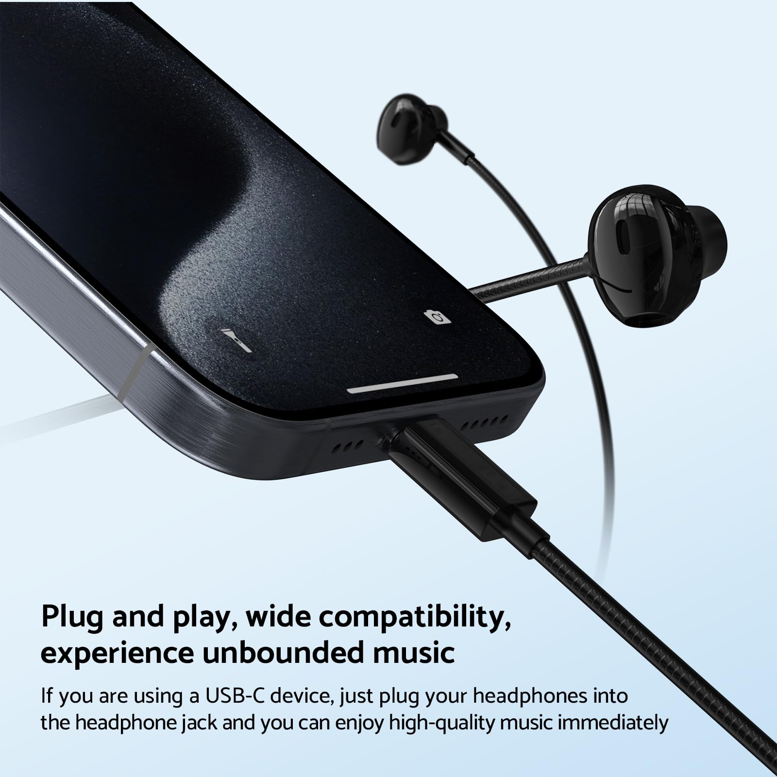 Cuffie stereo 9D Bass tipo C e - Wired Earphone Mic recensione e prezzo