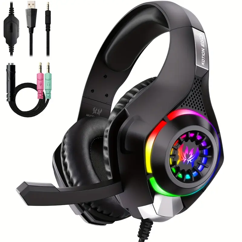 Cuffie da Gaming per PC, PS4,  - Gaming Headset Rgb recensione e prezzo
